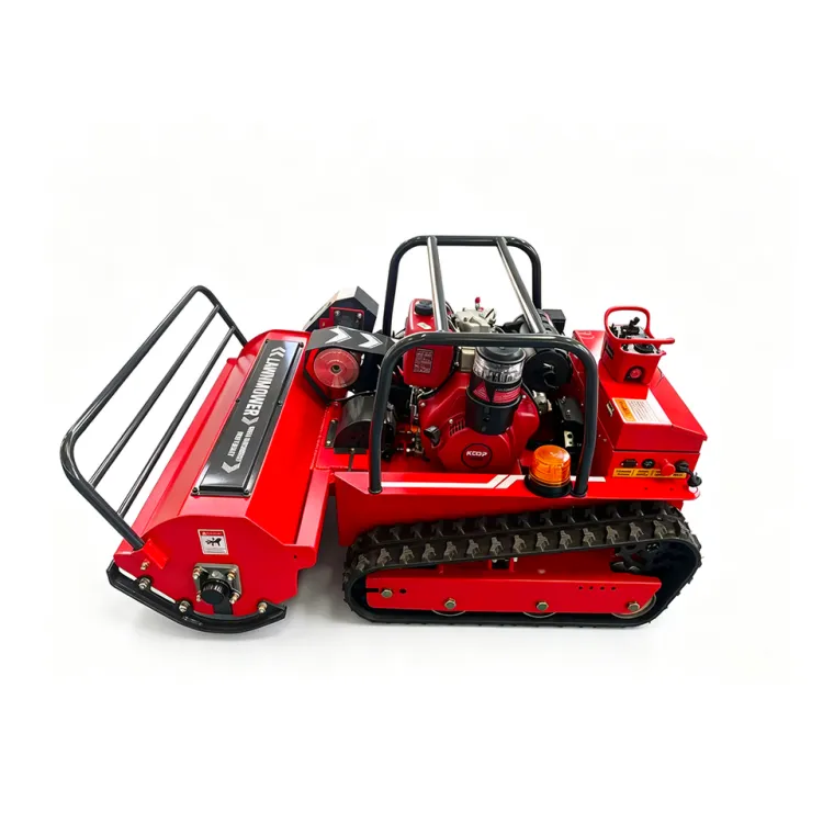 Remote Controlled Lawn Mower Machine with Yangma Diesel Engine 800mm 1000mm 1200mm Cutting Width for Agriculture — image 3