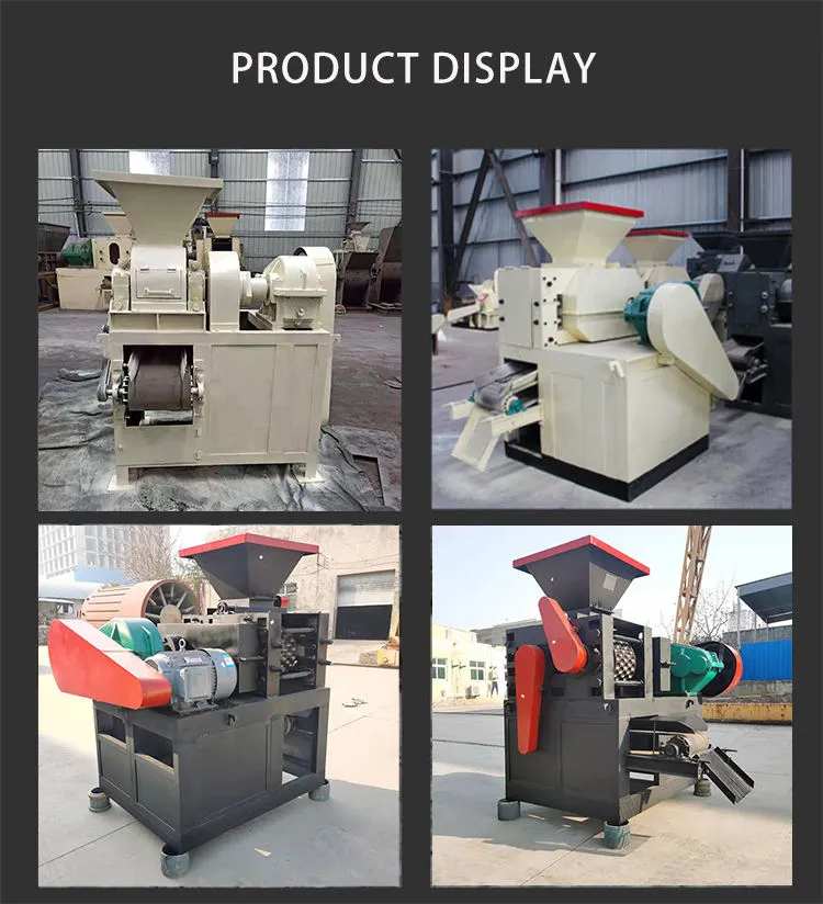 Coal Briquette & Charcoal Ball Press Machine Line with AC Motor High Capacity Production — image 2