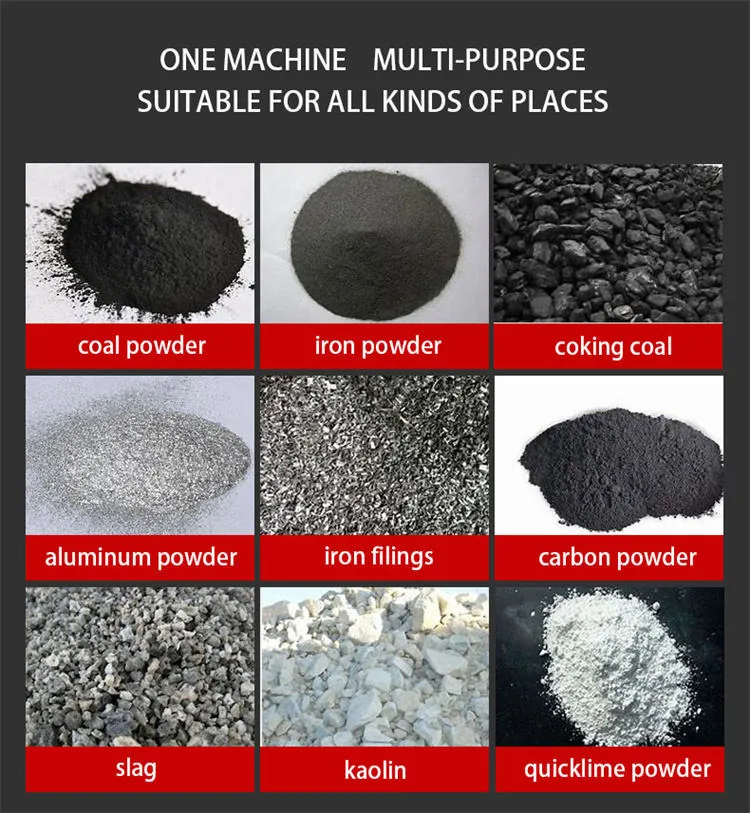 Coal Briquette & Charcoal Ball Press Machine Line with AC Motor High Capacity Production — image 3