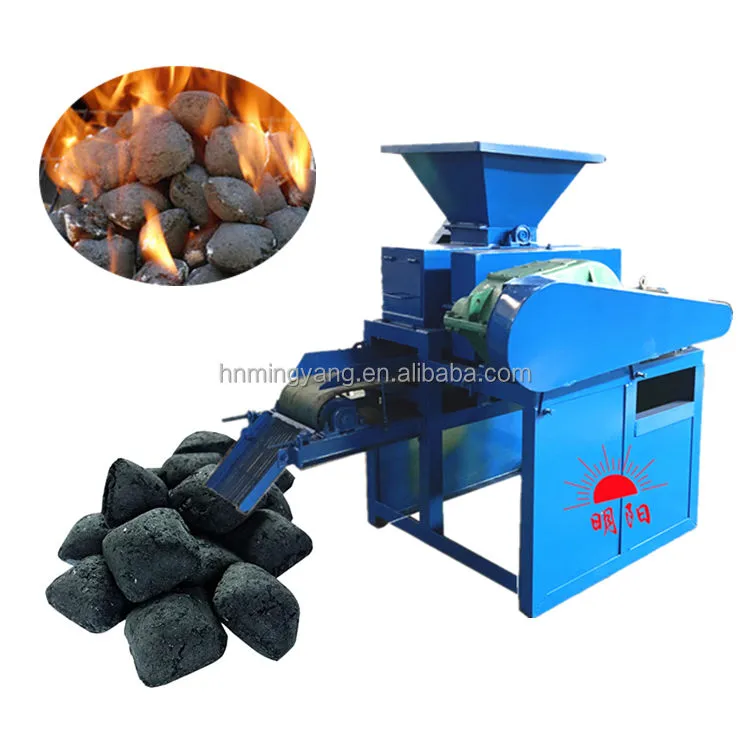 Pillow Egg BBQ Charcoal Coal Briquette Making Machine Professional Mineral Powder Coal Ball Press Machine With CE — image 3
