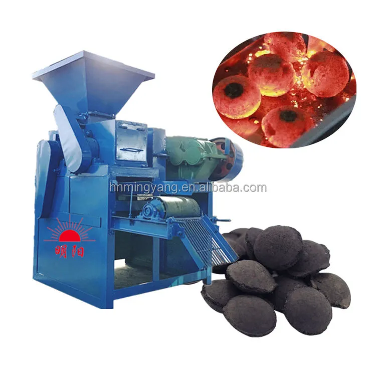 Pillow Egg BBQ Charcoal Coal Briquette Making Machine Professional Mineral Powder Coal Ball Press Machine With CE — image 4