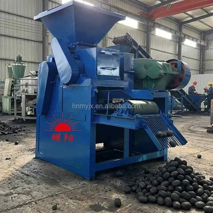 Pillow Egg BBQ Charcoal Coal Briquette Making Machine Professional Mineral Powder Coal Ball Press Machine With CE — image 5