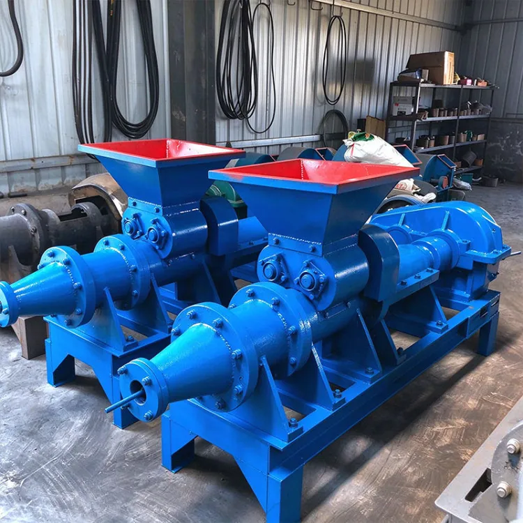 Agricultural Machinery Coal Rod Making Machine for Farm Waste and Coal Dust Rod Extrusion Fuel Briquette Equipment — image 2