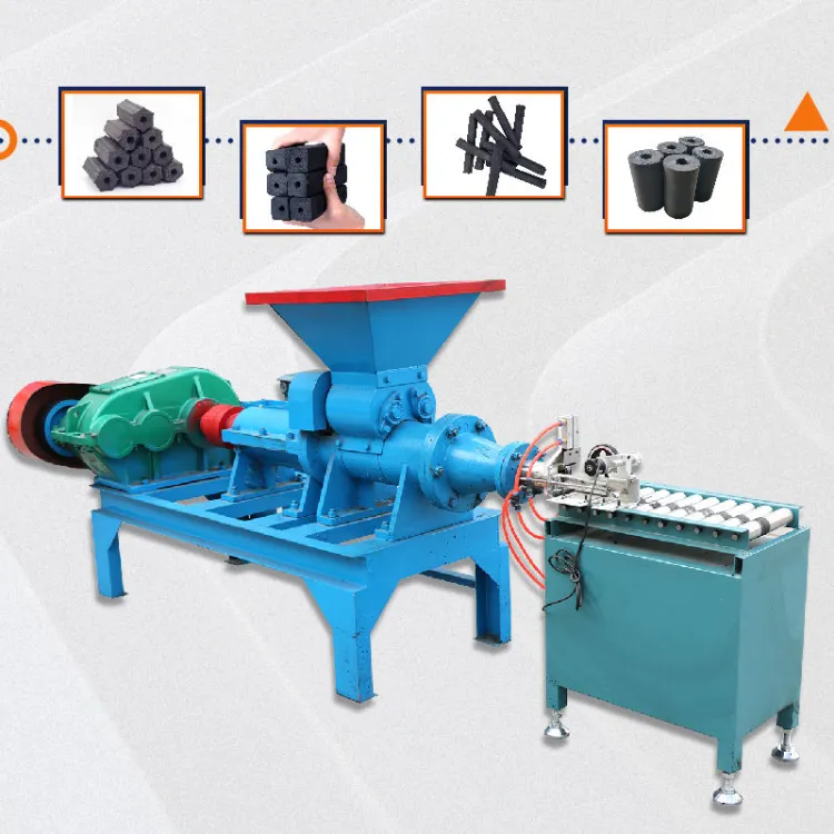 High Output Charcoal Machine Charcoal Line Automatic Charcoal Cube Briquette Making Machine Suppliers — image 5