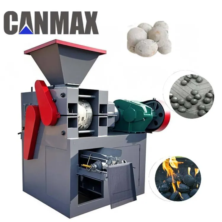 Charcoal Ball Press Machine | BBQ Shape Wood/Biomass Briquette Production Line | Automatic Complete Making Machine Set — image 2