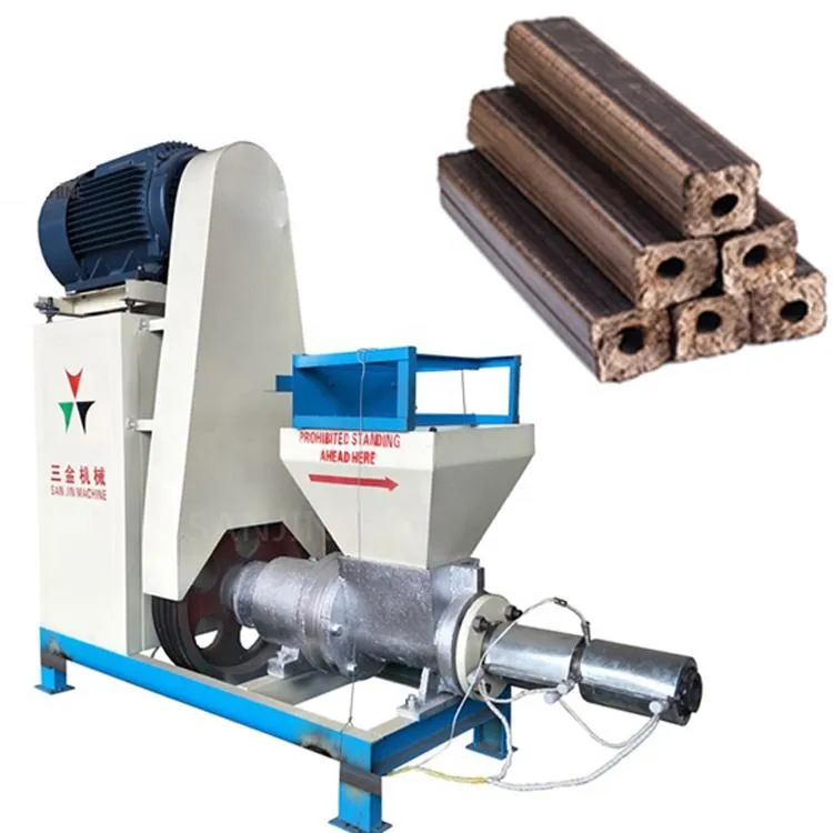 Sawdust Biomass Briquette Press Machine Compressed Wood Log Maker Machine for Making Bbq Charcoal — image 4
