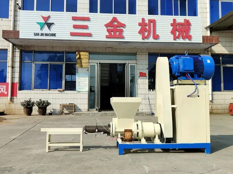 Sawdust Biomass Briquette Press Machine Compressed Wood Log Maker Machine for Making Bbq Charcoal — image 7