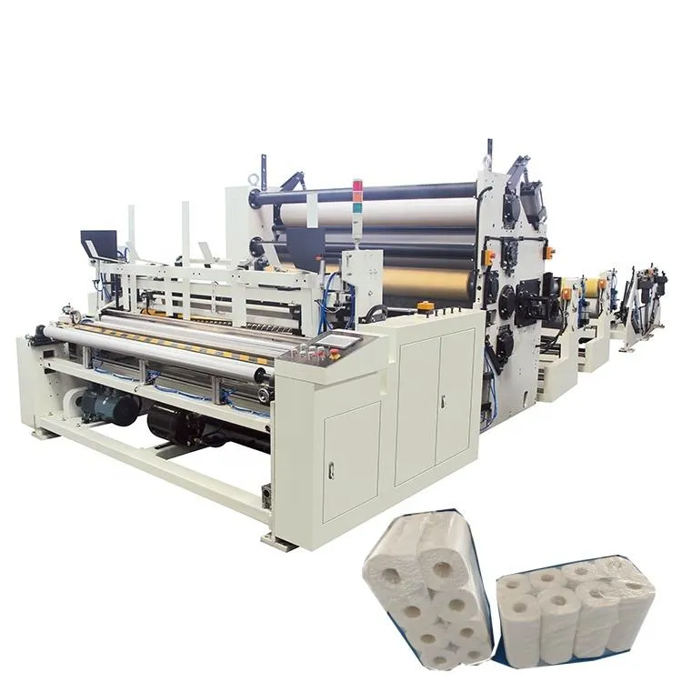 Fast and Simple Non-stop Toilet Paper Production Line 450m/min High Speed Toilet Paper Making Machine — image 3