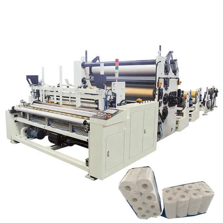 Fast and Simple Non-stop Toilet Paper Production Line 450m/min High Speed Toilet Paper Making Machine — image 4