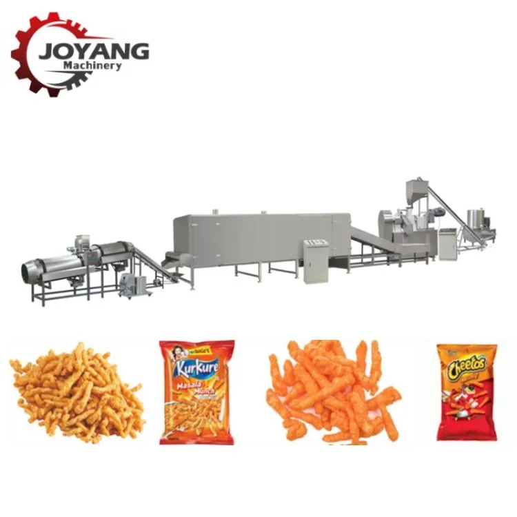 Automatic Kurkure/Cheetos Nik Naks/Corn Curls Production Line — image 2