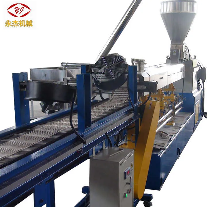 Corn Starch Compostable Biodegradable Twin Screw Extruder PLC for Bio Plastic Pellets Production (300-400kg/h — image 7