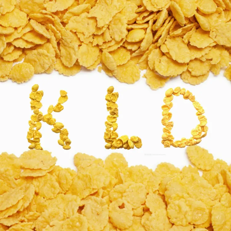 KLD Fully Automatic High Capacity Breakfast Cereal Yellow Corn Flakes Production Line — image 2