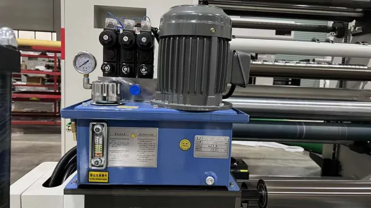 MSFQA-1300A Full Automatic Aluminum Film Foil Coated Paper Jumbo Roll Rewinding Machine for Printing Industry — image 3