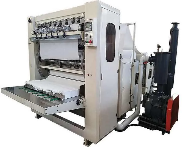 Automatic Embossing Folding Paper Facial Tissue Machine Production Line — image 7