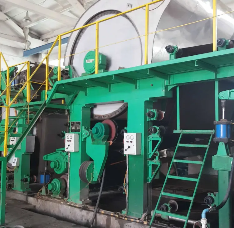 Second Hand Machines Waste Paper Recycle Machine Kraft Paper Making Machine From Waste Kraft Paper Product Processing Line — image 2