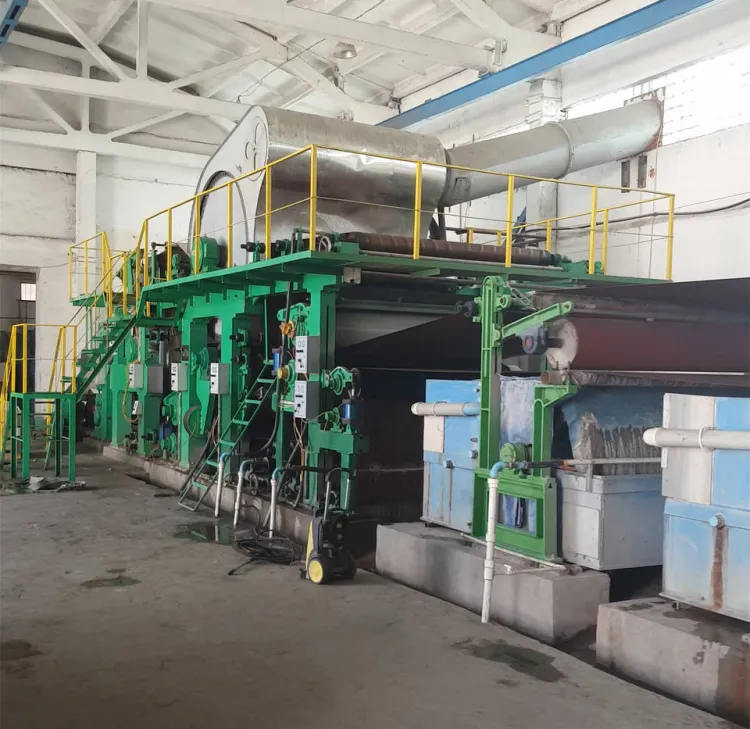 Second Hand Machines Waste Paper Recycle Machine Kraft Paper Making Machine From Waste Kraft Paper Product Processing Line — image 4