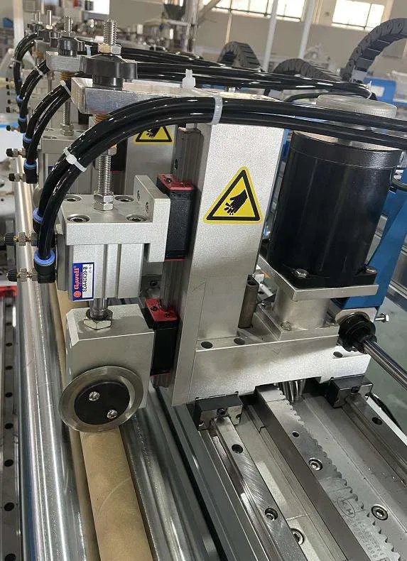 Automatic Paper Barrel Drum Forming Machine Paper Tube Making Machine With Toilet Paper Inner Core Cutting Machine — image 7