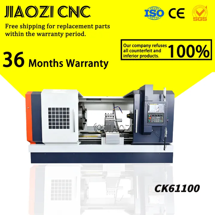CK61100 Horizontal Heavy-duty Lathe General-Purpose Precision Gap Bed CNC Lathe Flat Bed Lathe with Competitive Model — image 7