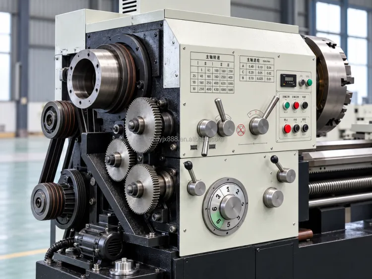 Q1333 Heavy Duty Pipe Threading Lathe, 280 Extra Large Spindle Bore Horizontal Lathe Machine for Oil Casing Pipe Thread Turning — image 2