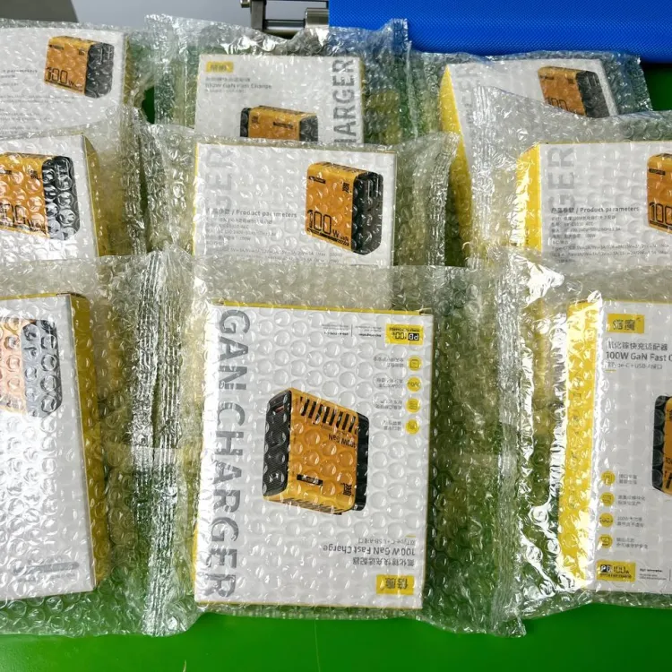 E-commerce Shockproof Packaging Machine LDPE & BOPP Bubble Film Wrapper for Online Shop Products — image 5