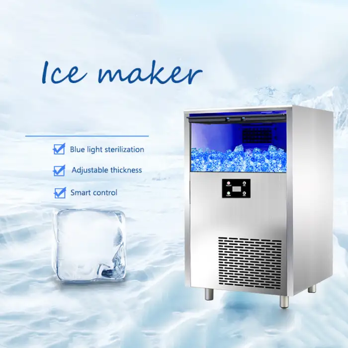 QDMECH Industrial Ice Maker Machine