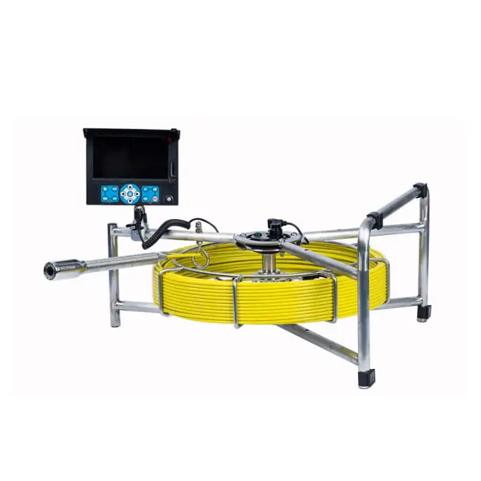 Large Pipe Camera Specialized Sewer Borescope with waterproof boxes and 512 positioning