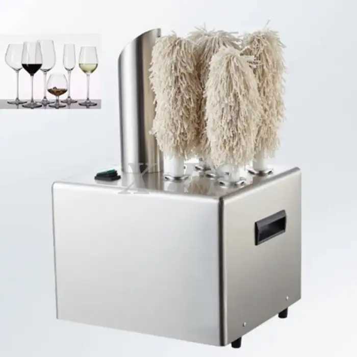 Electric Wine Glass Wiping Machine