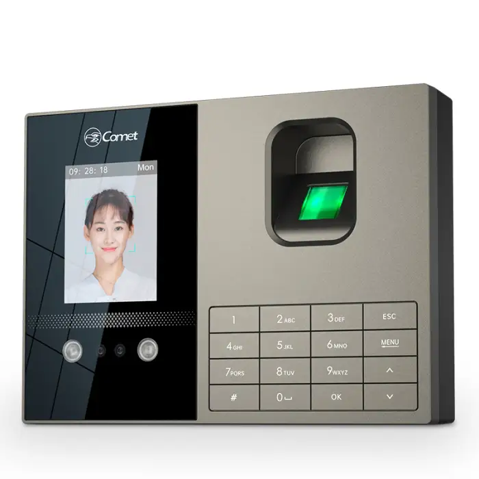 Standalone Attendance Machine Supporting Face Palm Fingerprint and PIN