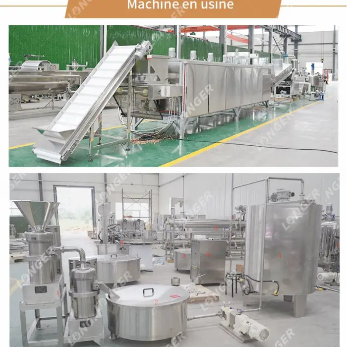 1000kg/h Smooth Peanut Butter Plant Making Machine