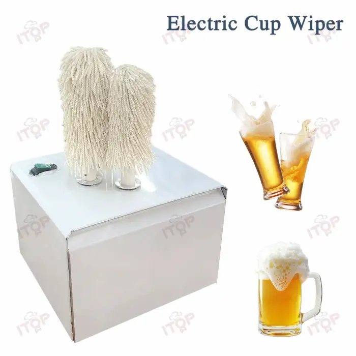 5 Brush Glass Dryer And Polisher Machine & 5 Extra Brushes