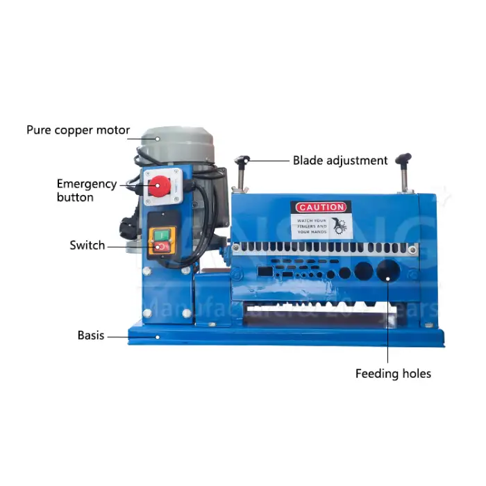 Automatic Wire Stripping Machine