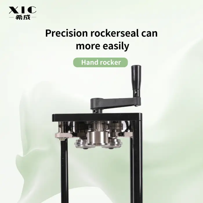 Manual Can Sealing Machine Including PET Plastic Cans and Lids