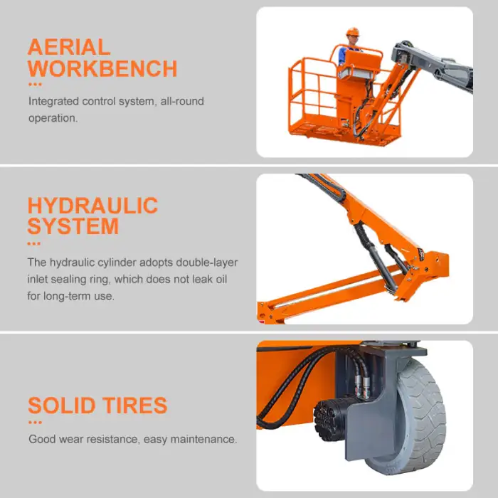 230kg 28m Spider Boom Lift