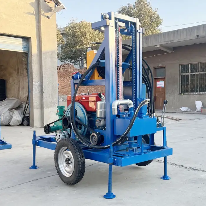 25HP Diesel Rotary Water Well Drilling Rig
