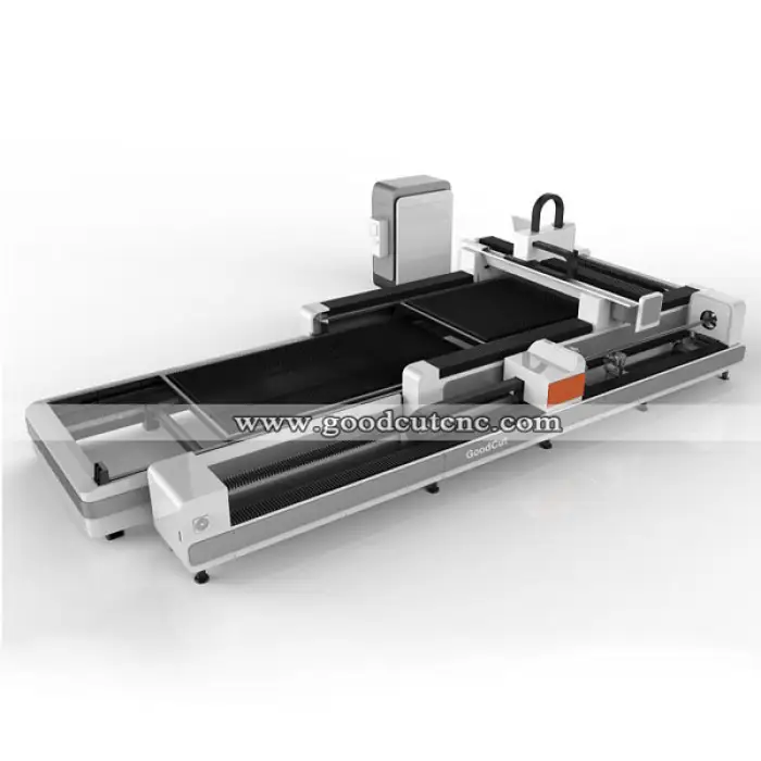 CNC 1000w Fiber Laser Machine with Exchange Platform