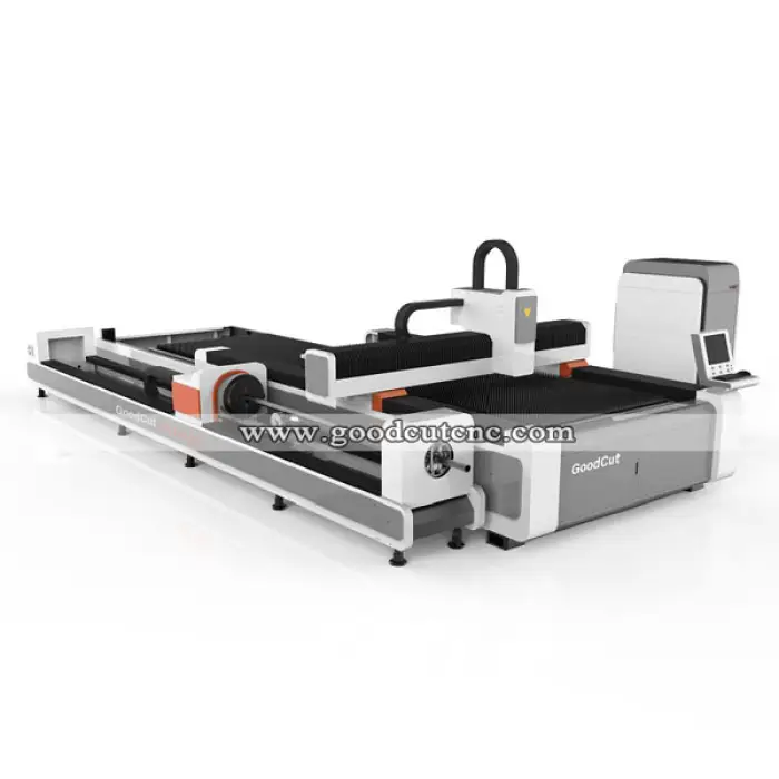 CNC 1000w Fiber Laser Machine with Exchange Platform