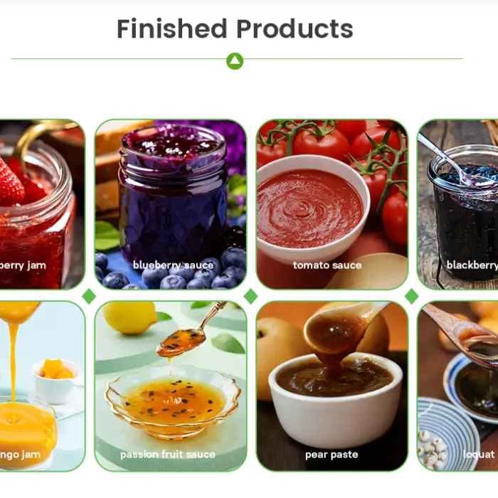 1 Ton/h Jam Production Line