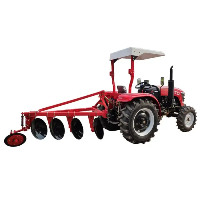 China Farming Tractors with Plough Harrow Tailer