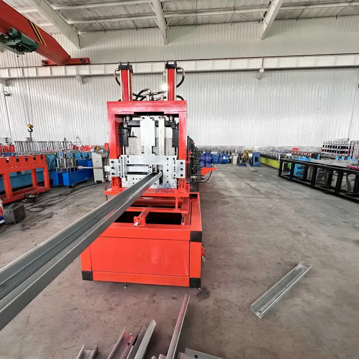 Semi Auto C Purlin Roll Forming Machine