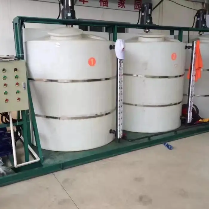 Industrial PP Chemical Liquid Mixing Tank Agitator 300L