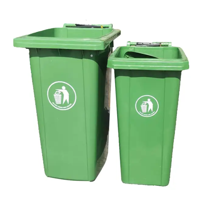 New Design 340L Plastic Garbage Bin with Pedal