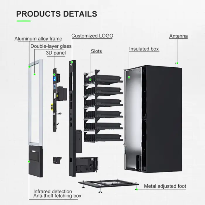 TCN Snacks and Beverages Vending Machine