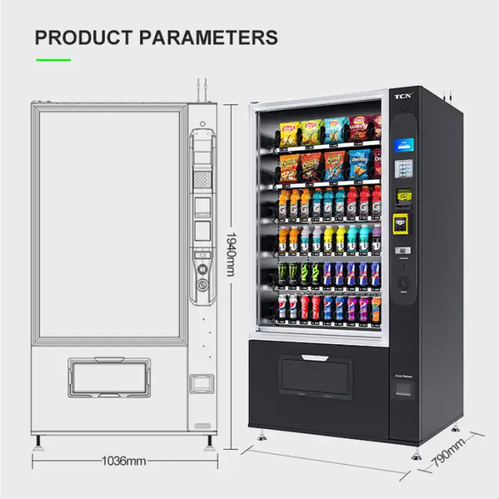 TCN Snacks and Beverages Vending Machine