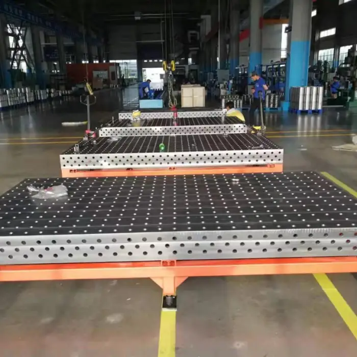 Steel or Cast Iron Portable Welding Table 3000x2000x200m