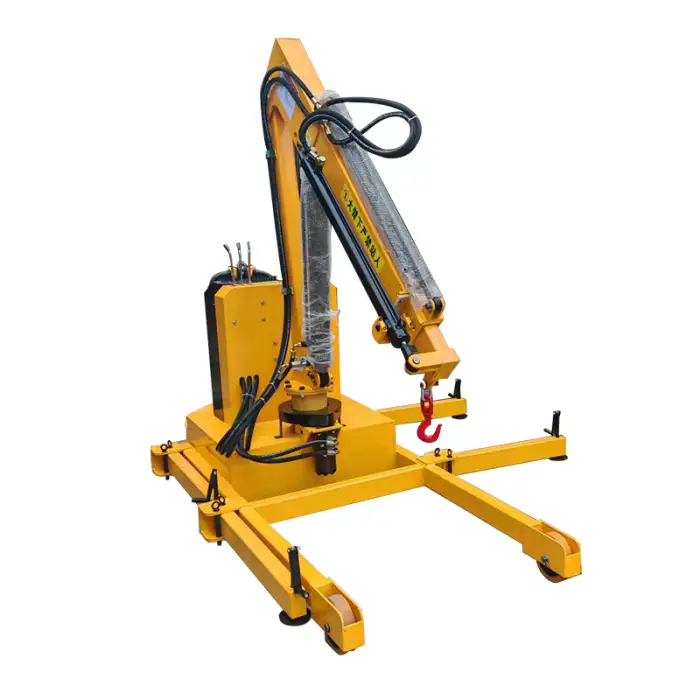500kg Telescope counter balance Hydraulic Crane