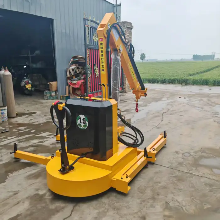500kg Telescope counter balance Hydraulic Crane