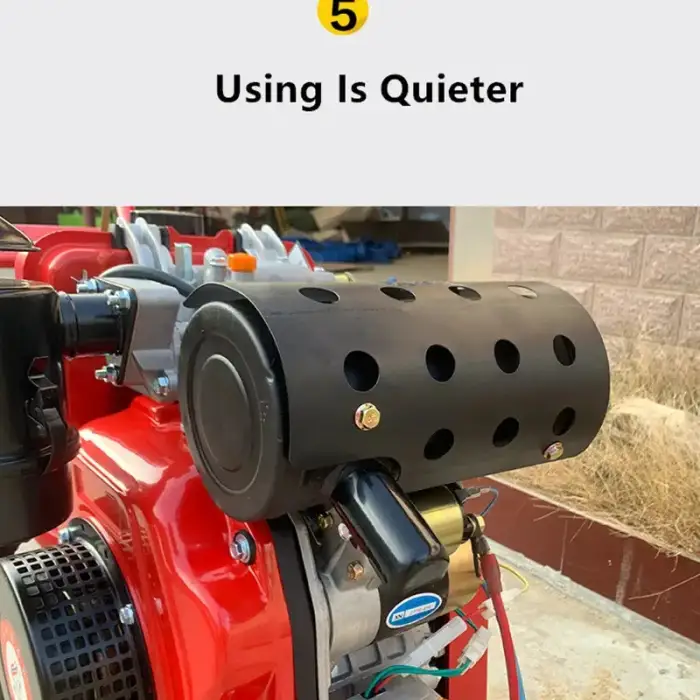 Cultivator Diesel Engine Petrol Mini Rototiller 15hp