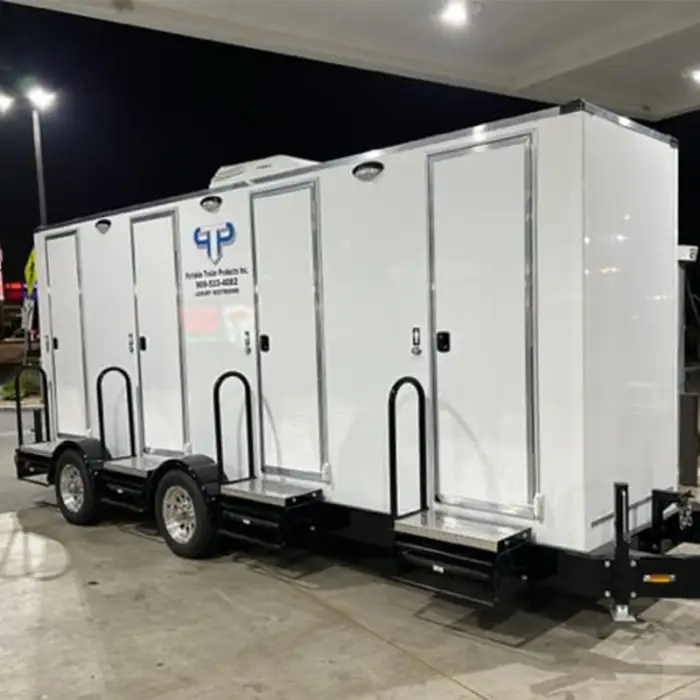 4 Station VIP Shower Trailer(with basin)