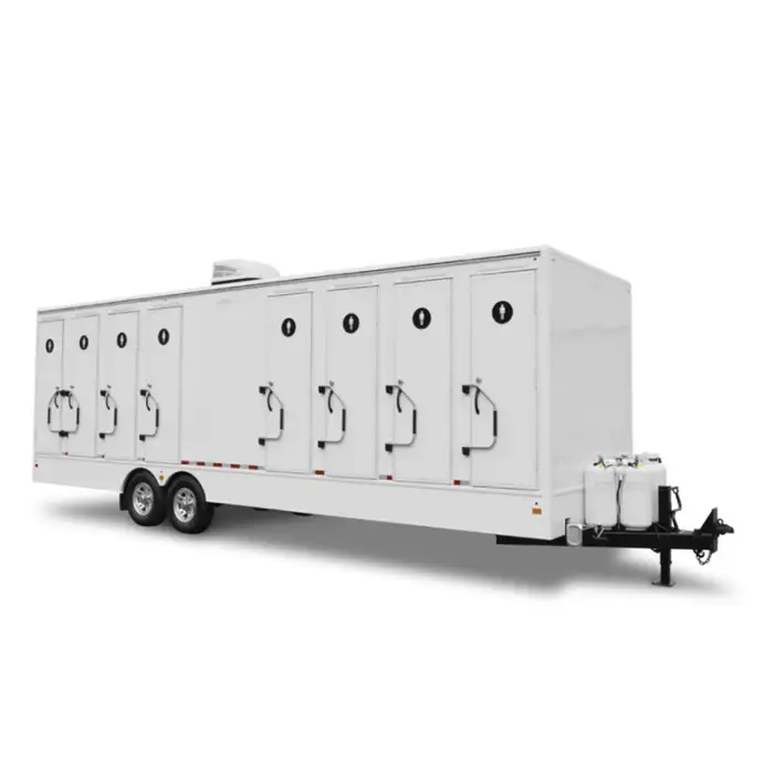 4 Station VIP Shower Trailer(with basin)