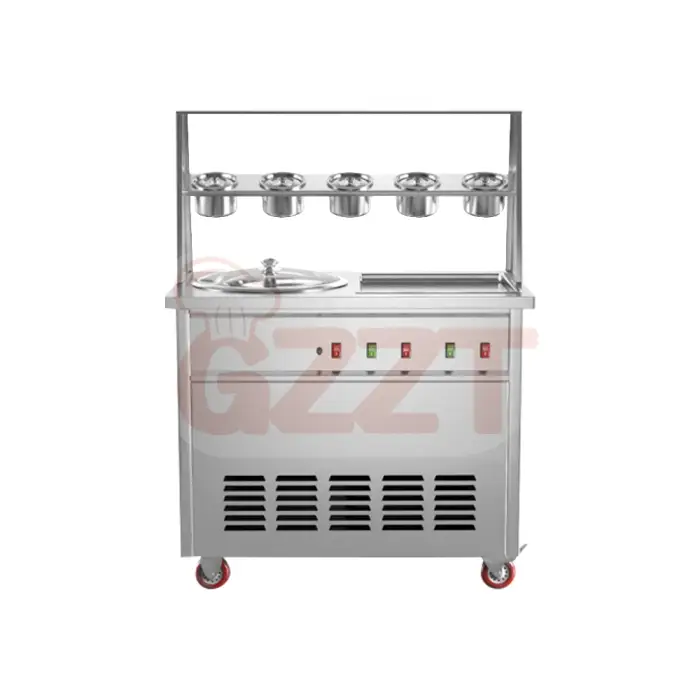 Double Pan Ice Cream Roll Machine IT-DFI-18